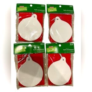 8 Ceramic Ball Ornaments by Brother Sister Design Studio, New